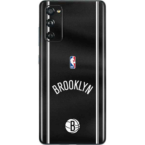 NBA Brooklyn Nets Jersey Galaxy S20 Fan Edition Skin